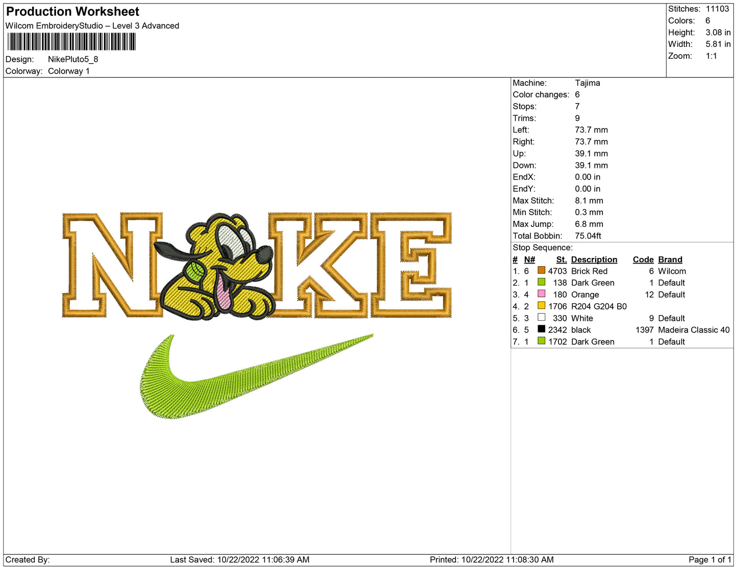 Nike Pluto