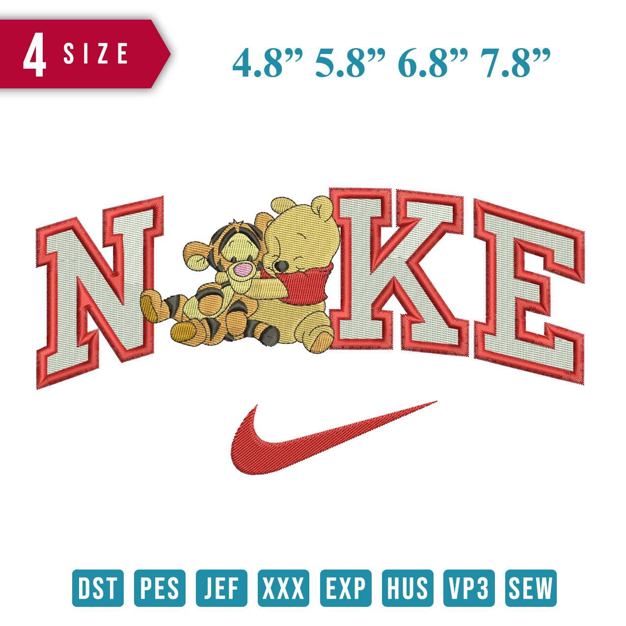 Nike pooh and Tiger