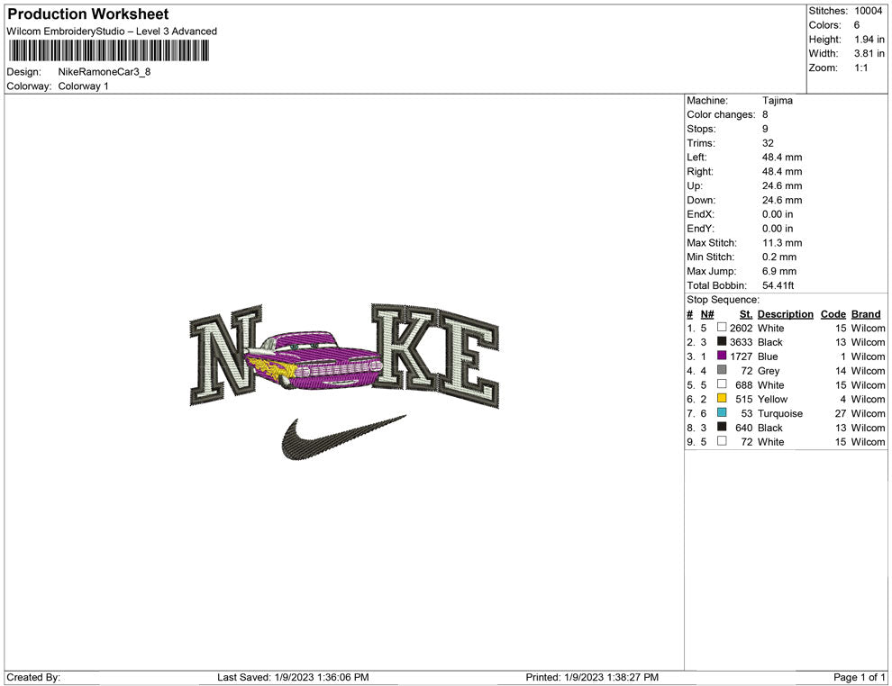 Nike Ramone Car