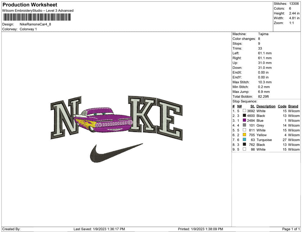 Nike Ramone Car