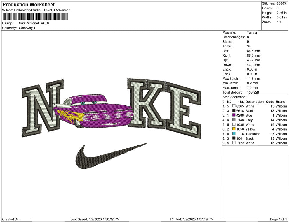 Nike Ramone Car