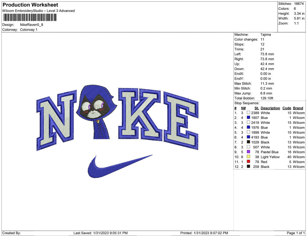 Nike Raven