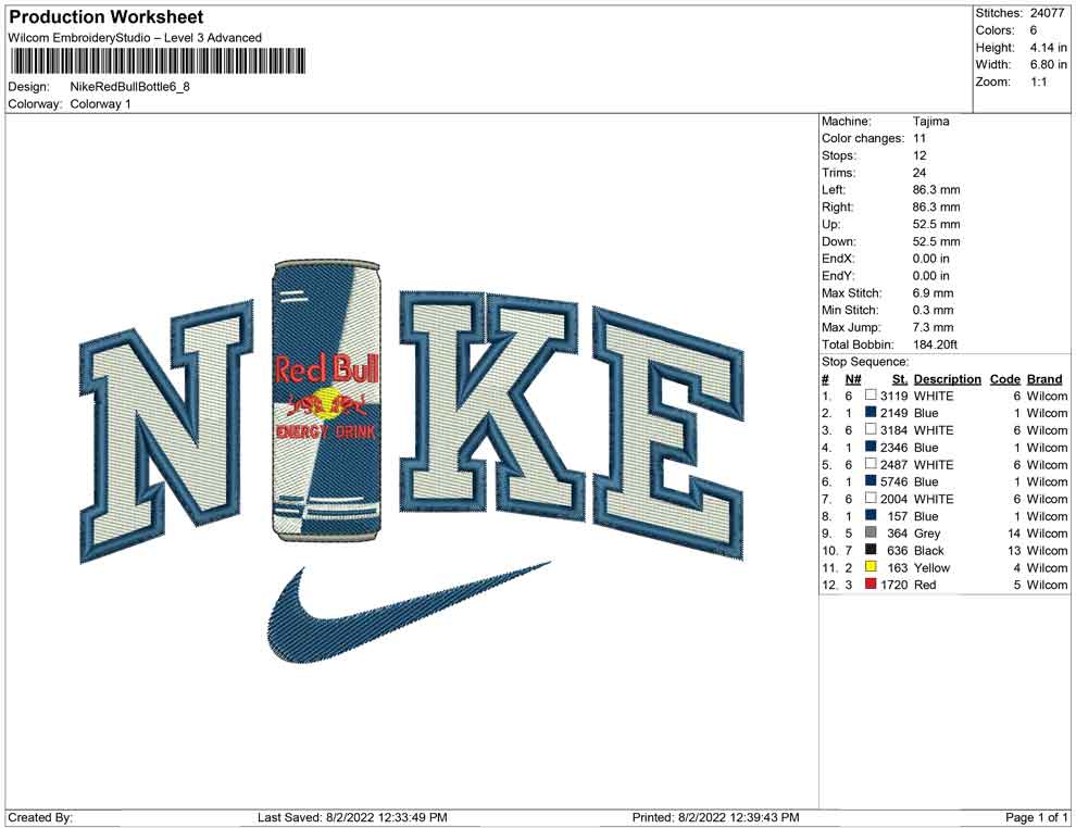 Nike RedBull bottle