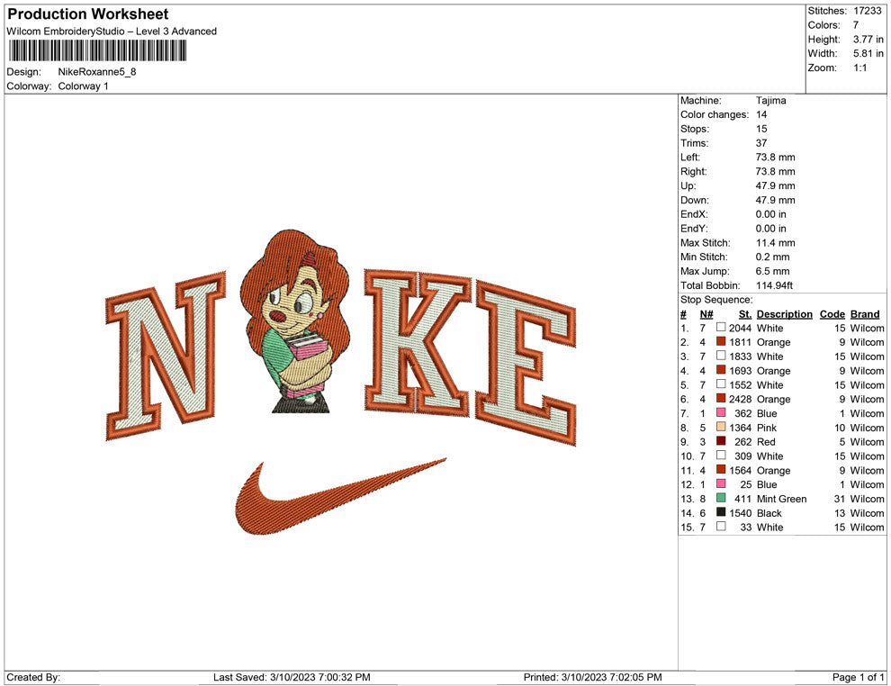 Nike Roxanne