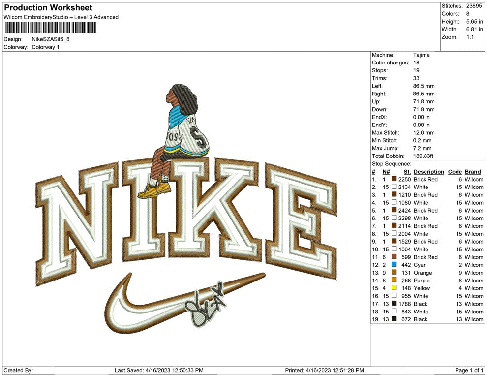 Nike SZA sit