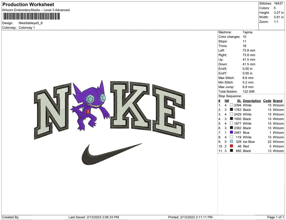 Nike Sableye