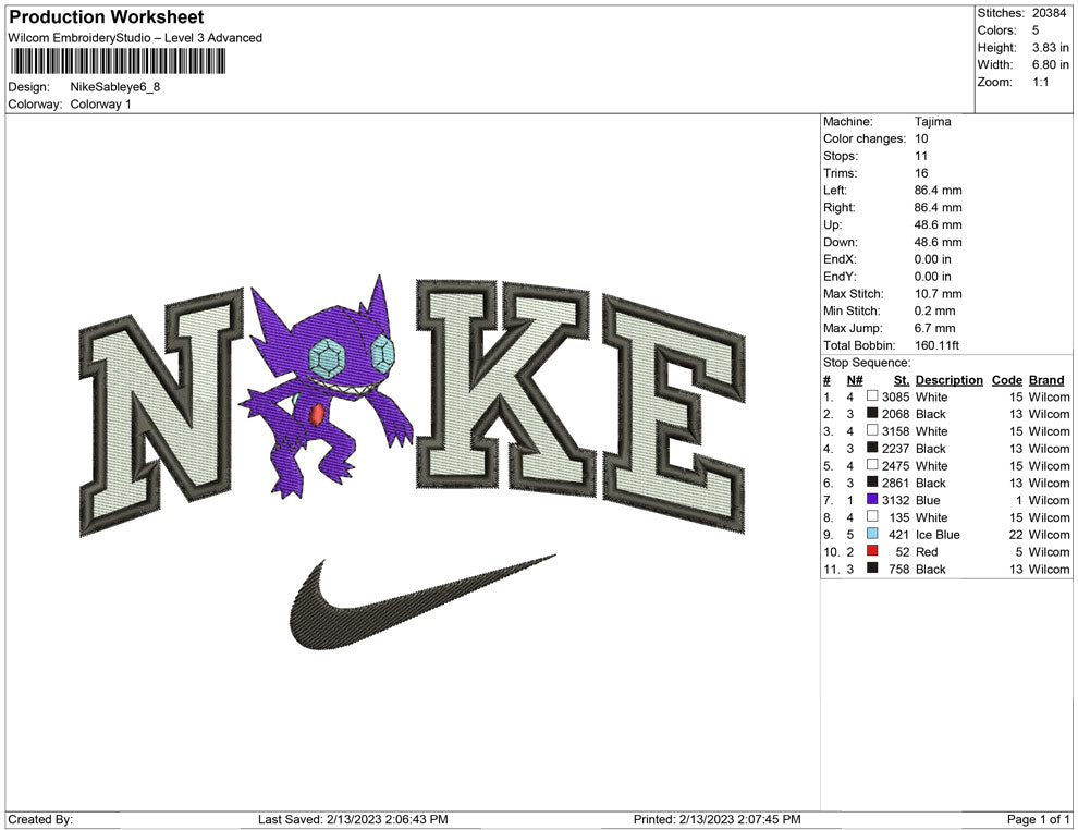 Nike Sableye