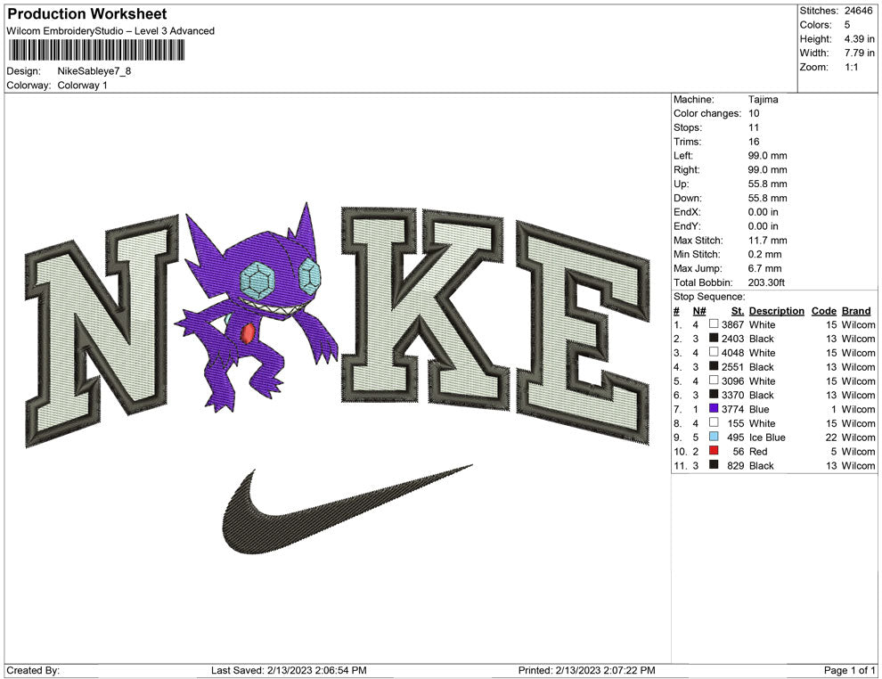 Nike Sableye