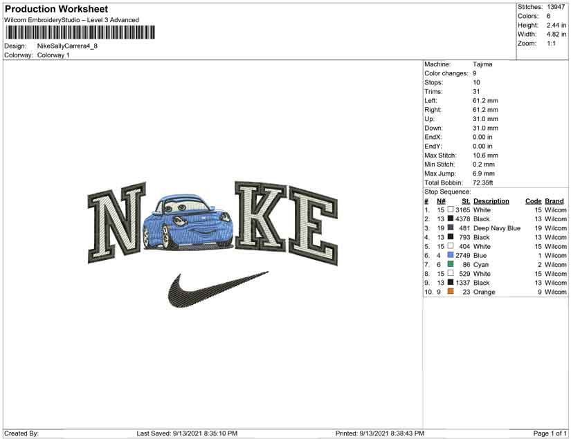 Nike Sally carrera