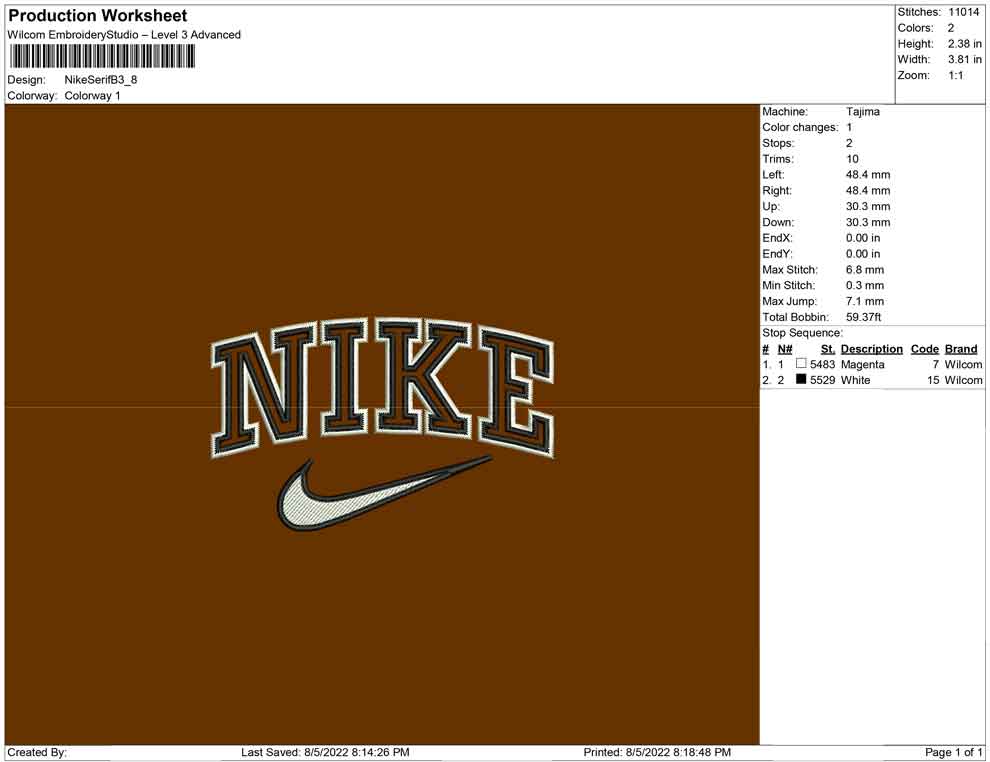 Nike Serif B