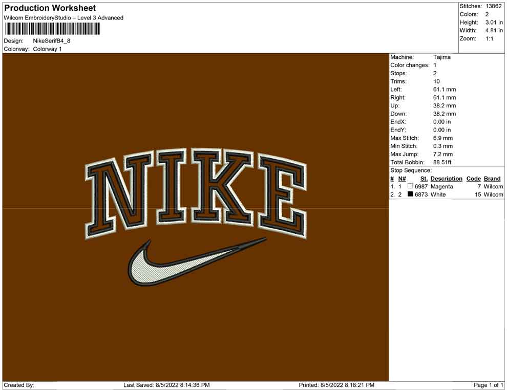 Nike Serif B