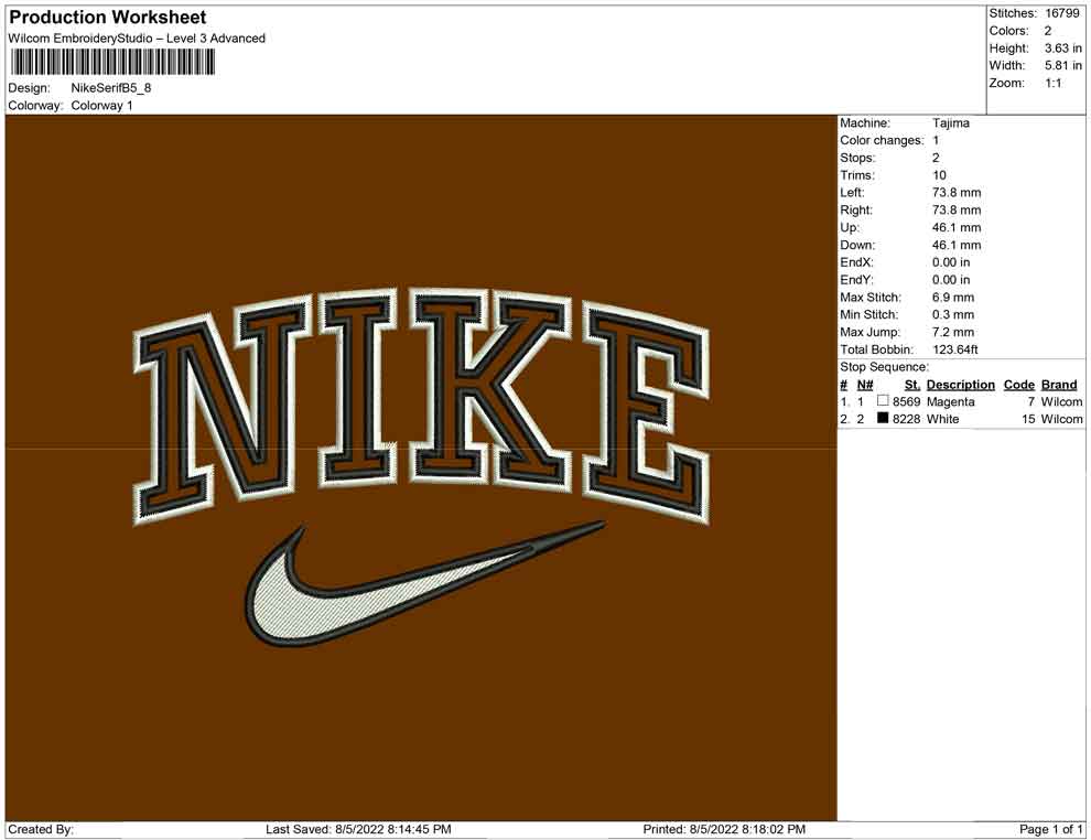 Nike Serif B