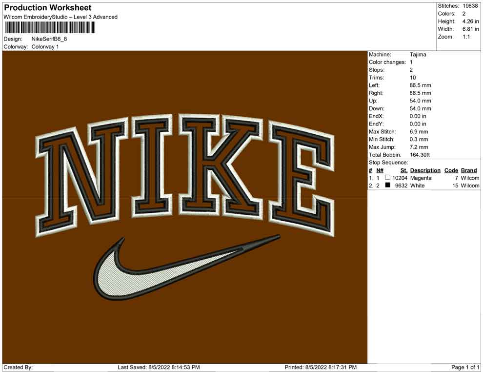 Nike Serif B