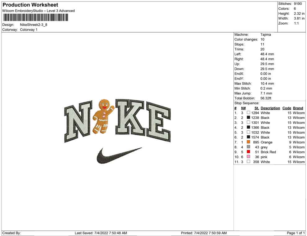 Nike Shreek 2 ginger