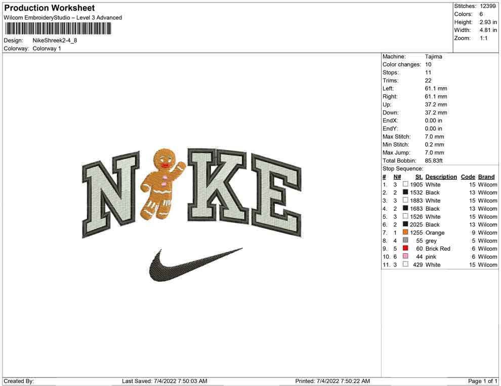 Nike Shreek 2 ginger