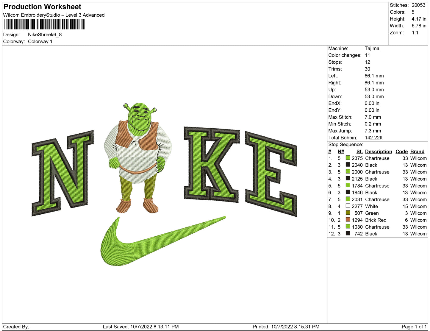 Nike Shrek