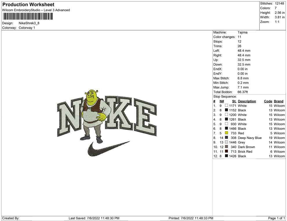 Nike Shrek