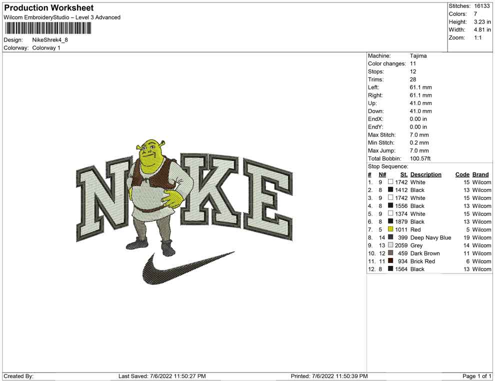 Nike Shrek