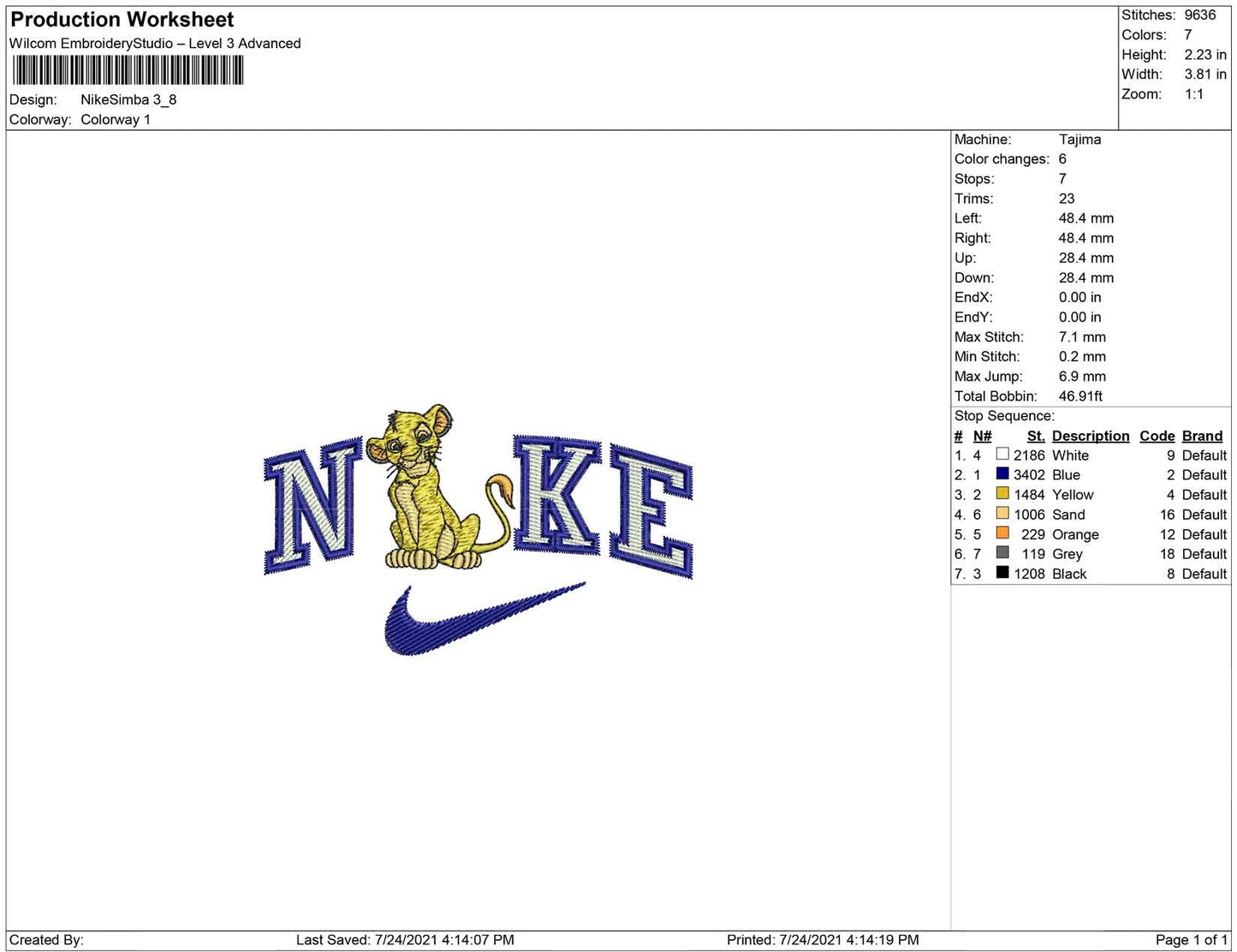 Nike Simba