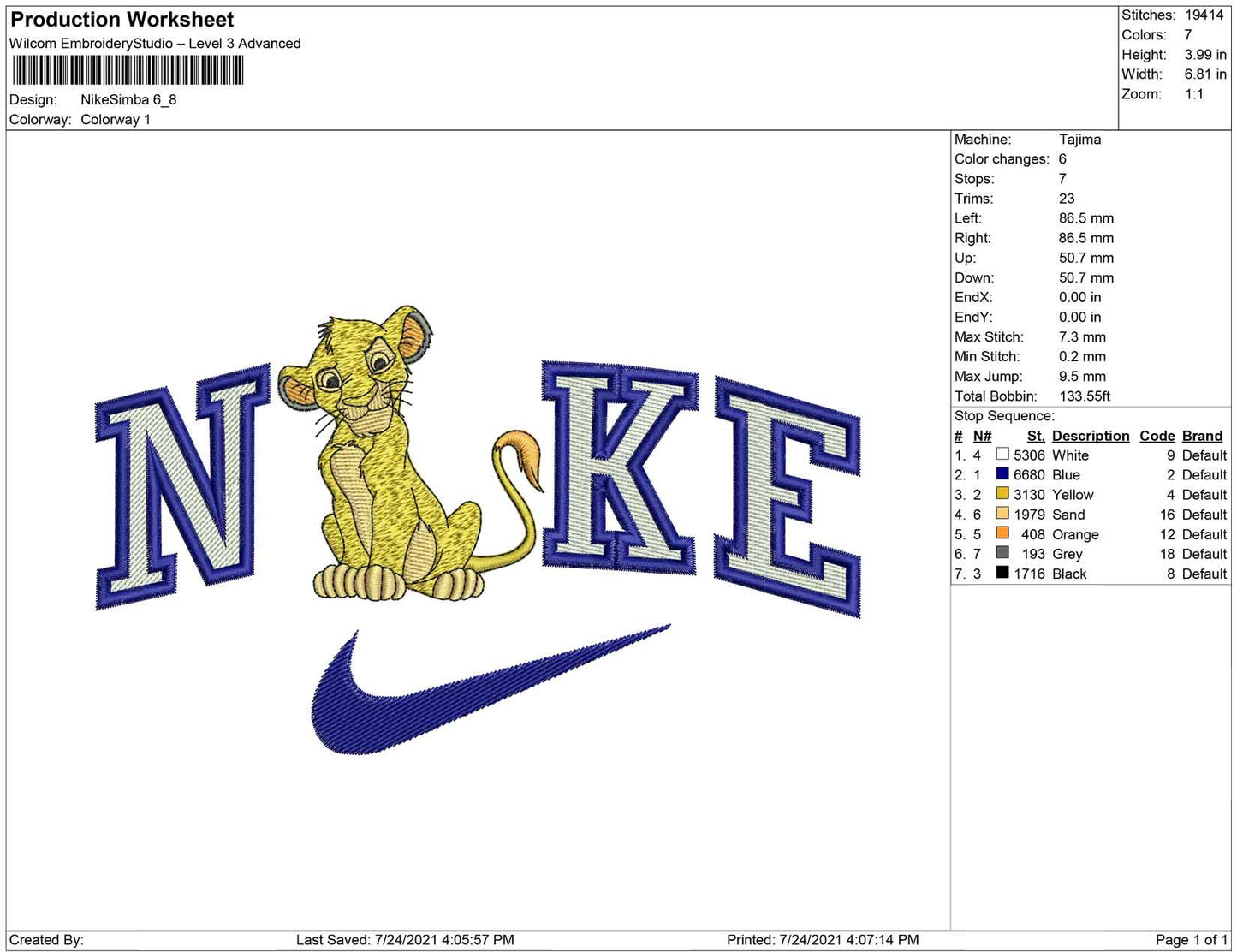 Nike Simba