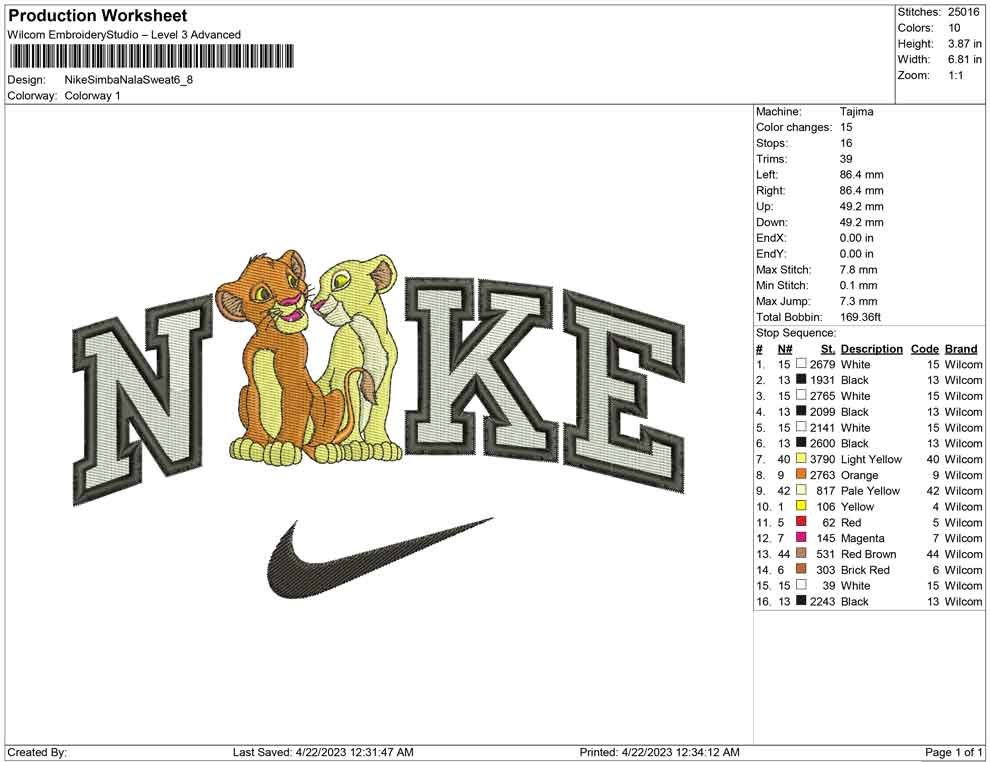 Nike Simba Nala s