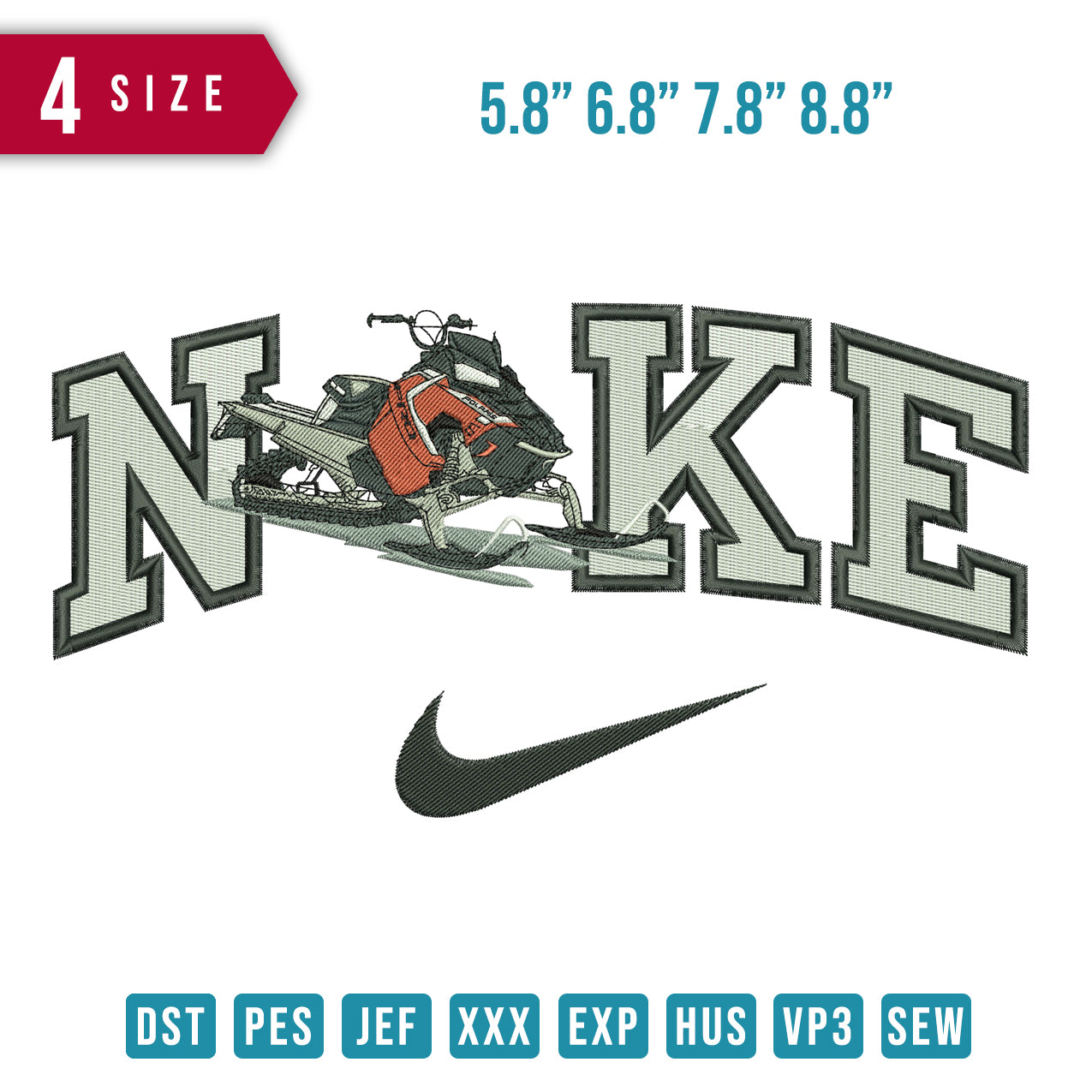 Nike Skidoo Red