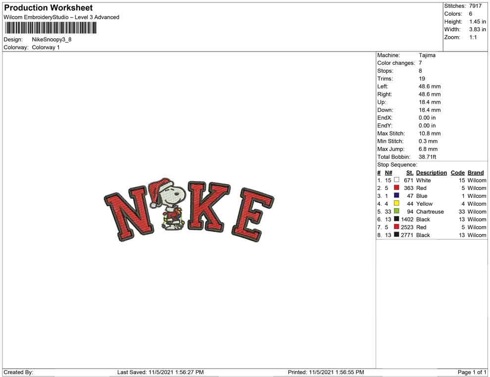 Nike Snoopy