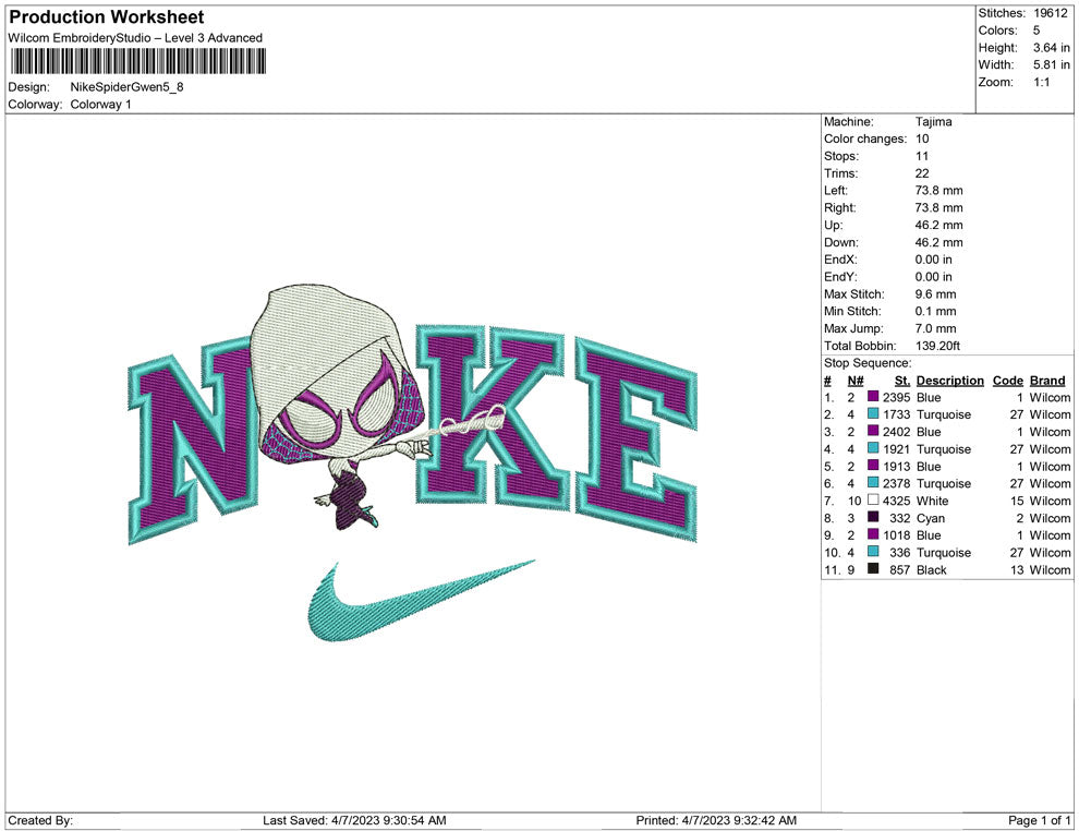 Nike Spider Gwen