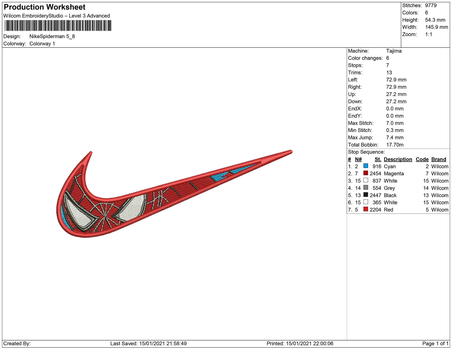Swoosh Eye Spider man