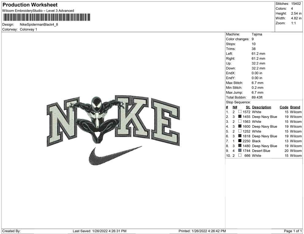 Nike Spiderman Black