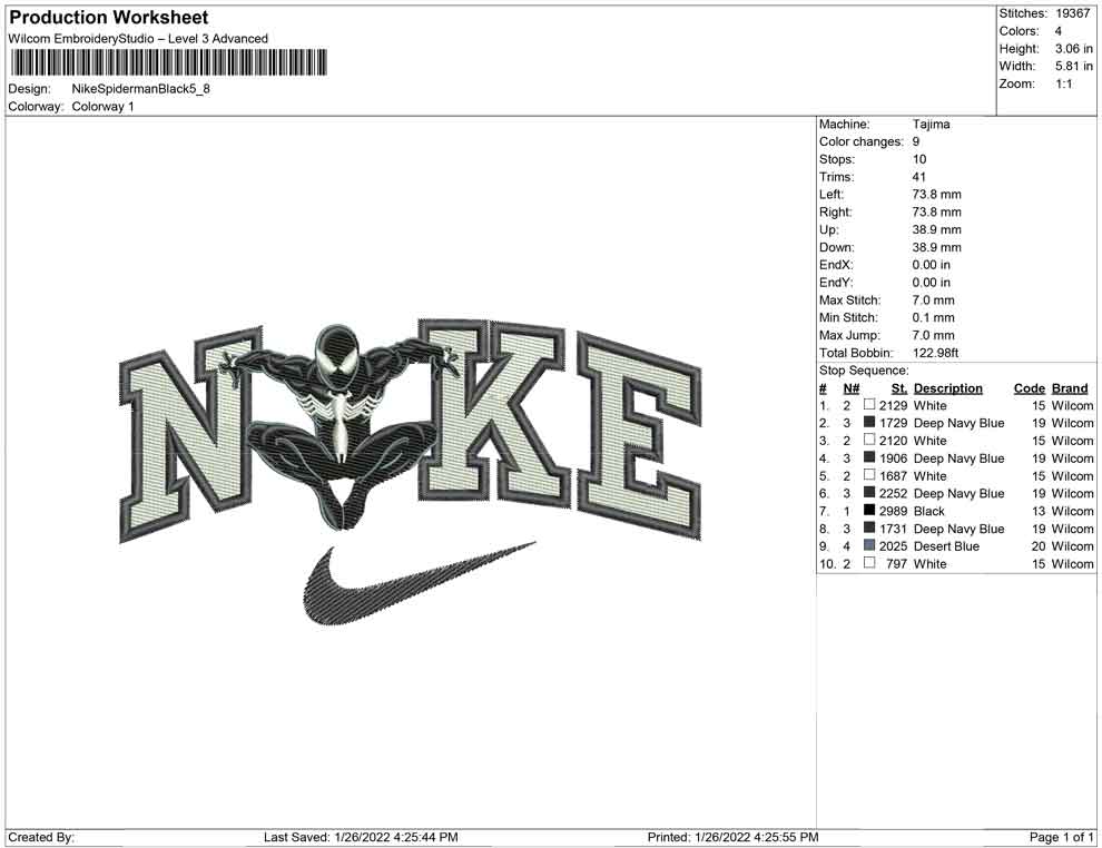 Nike Spiderman Black