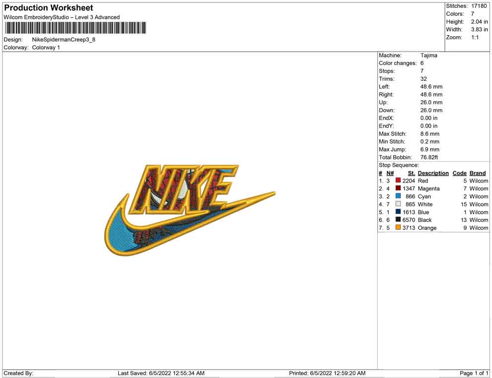 Nike Spiderman Creep