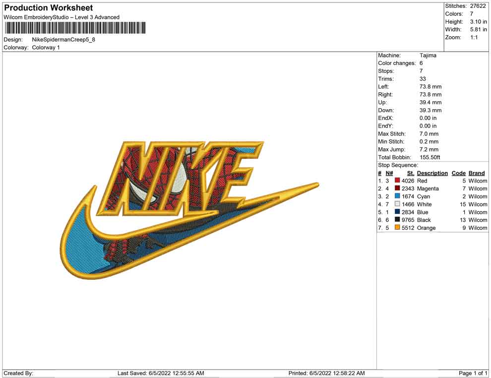 Nike Spiderman Creep