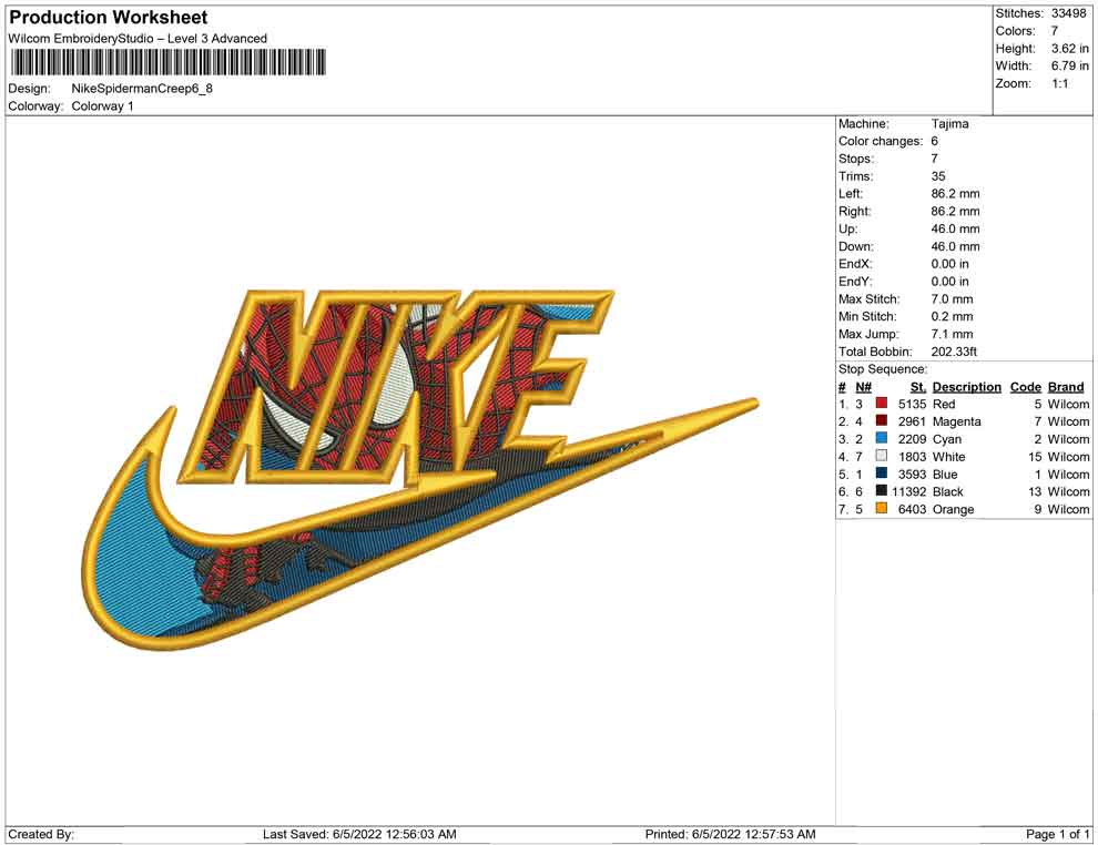 Nike Spiderman Creep