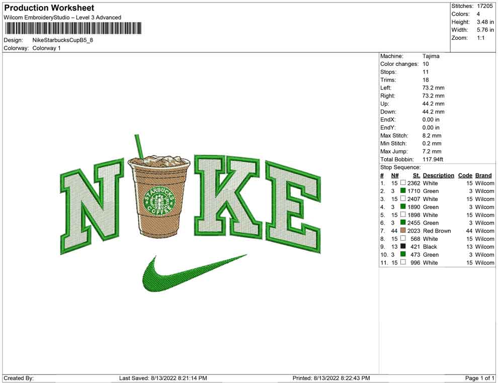 Nike Starbucks Cup B