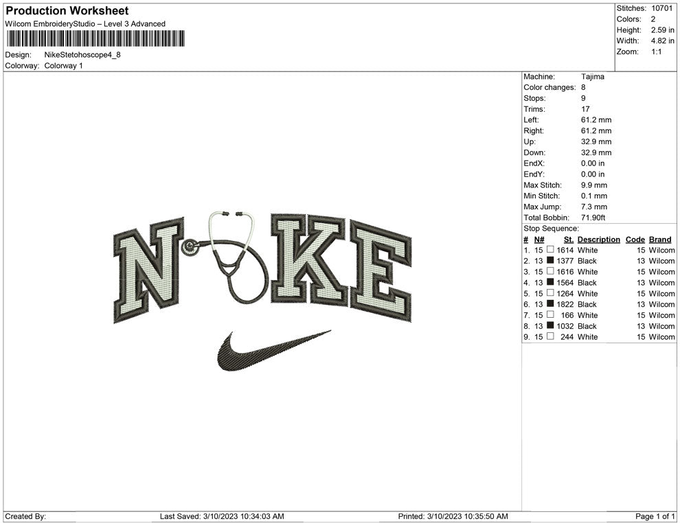Nike Stethoscope
