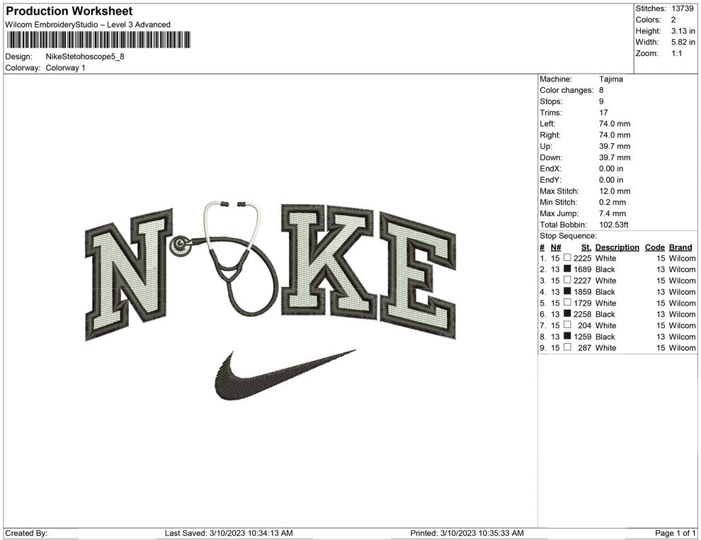 Nike Stethoscope