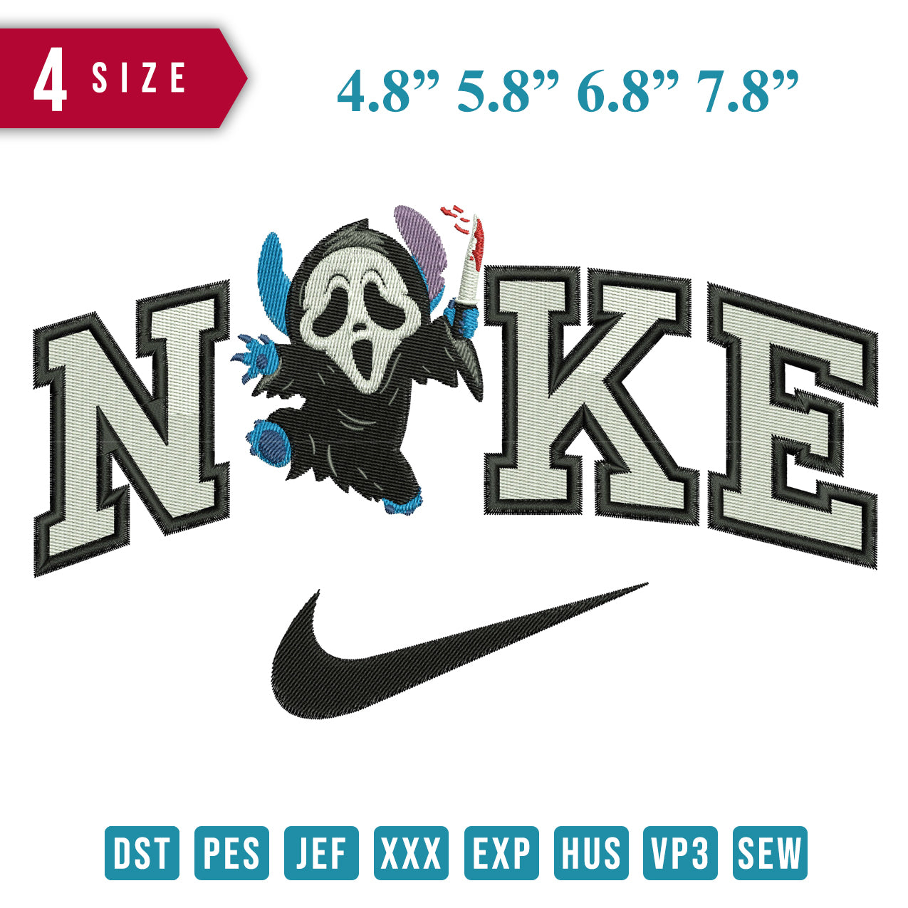 Nike Stitch Ghost Face