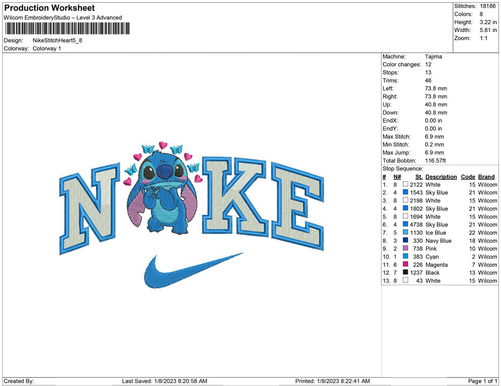 Nike Stitch Heart