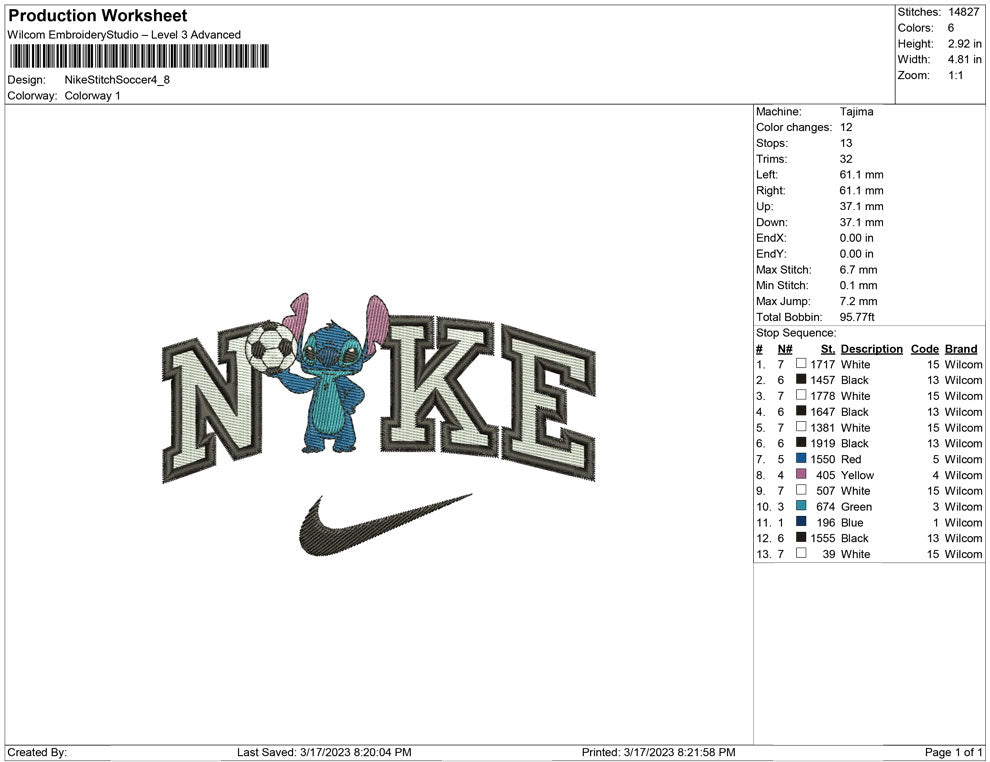 Nike Stitch Soccer