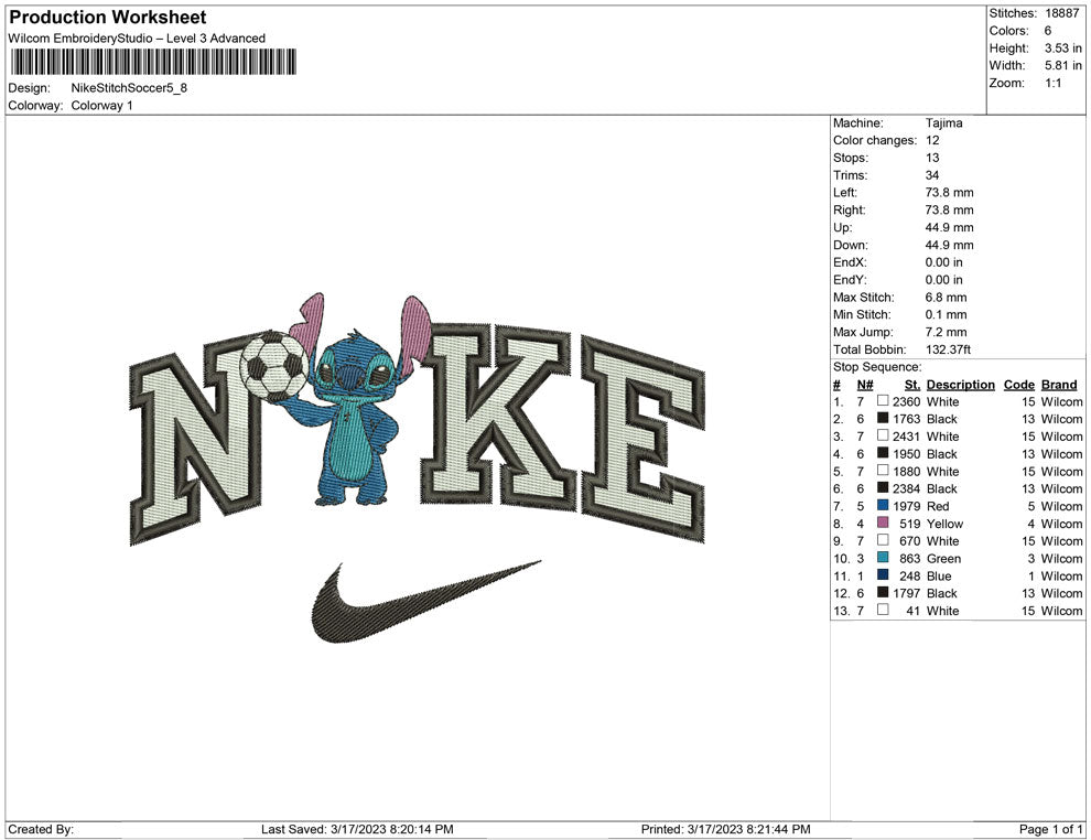 Nike Stitch Soccer