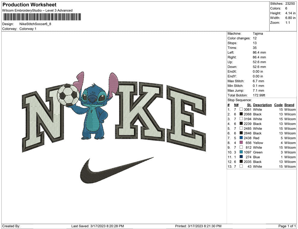 Nike Stitch Soccer