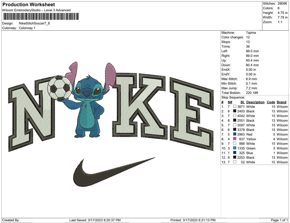 Nike Stitch Soccer