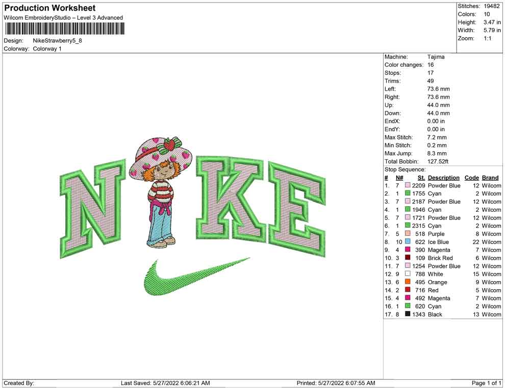 Nike Strawberry