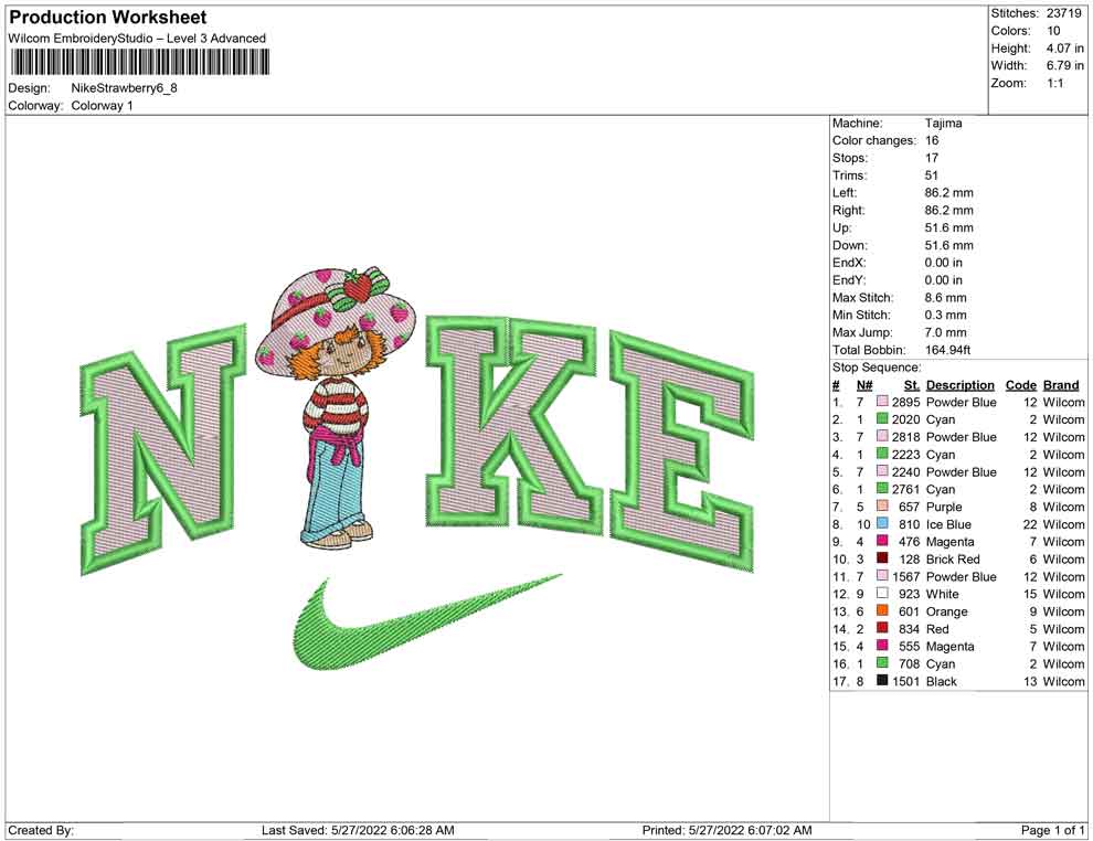 Nike Strawberry