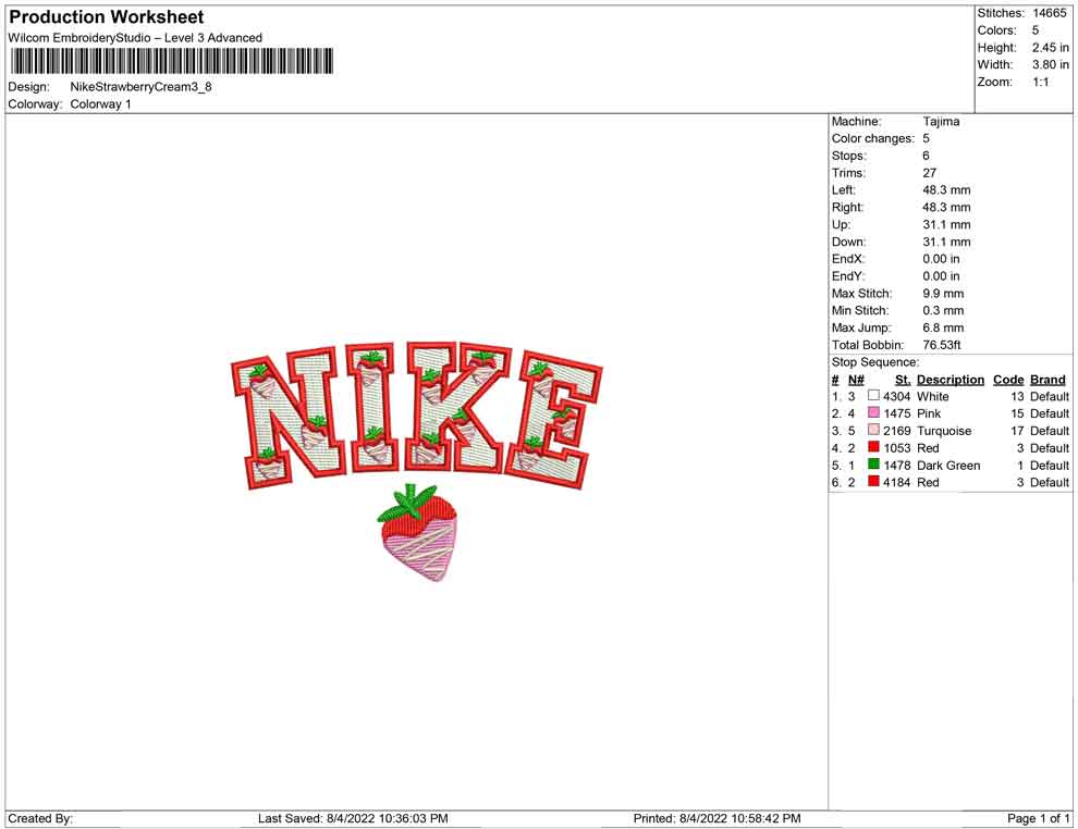 Nike Strawberry Cream