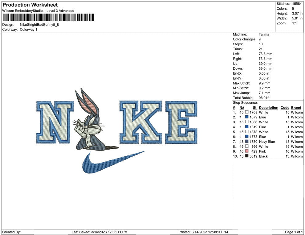 Nike Stright Bad Bunny