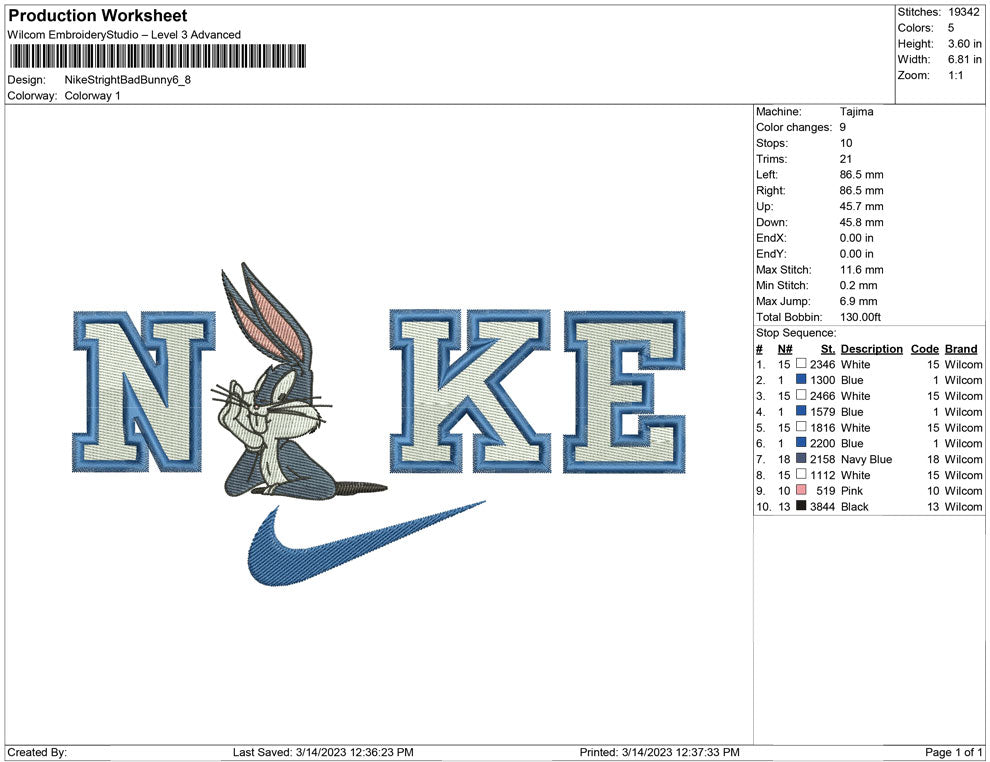 Nike Stright Bad Bunny