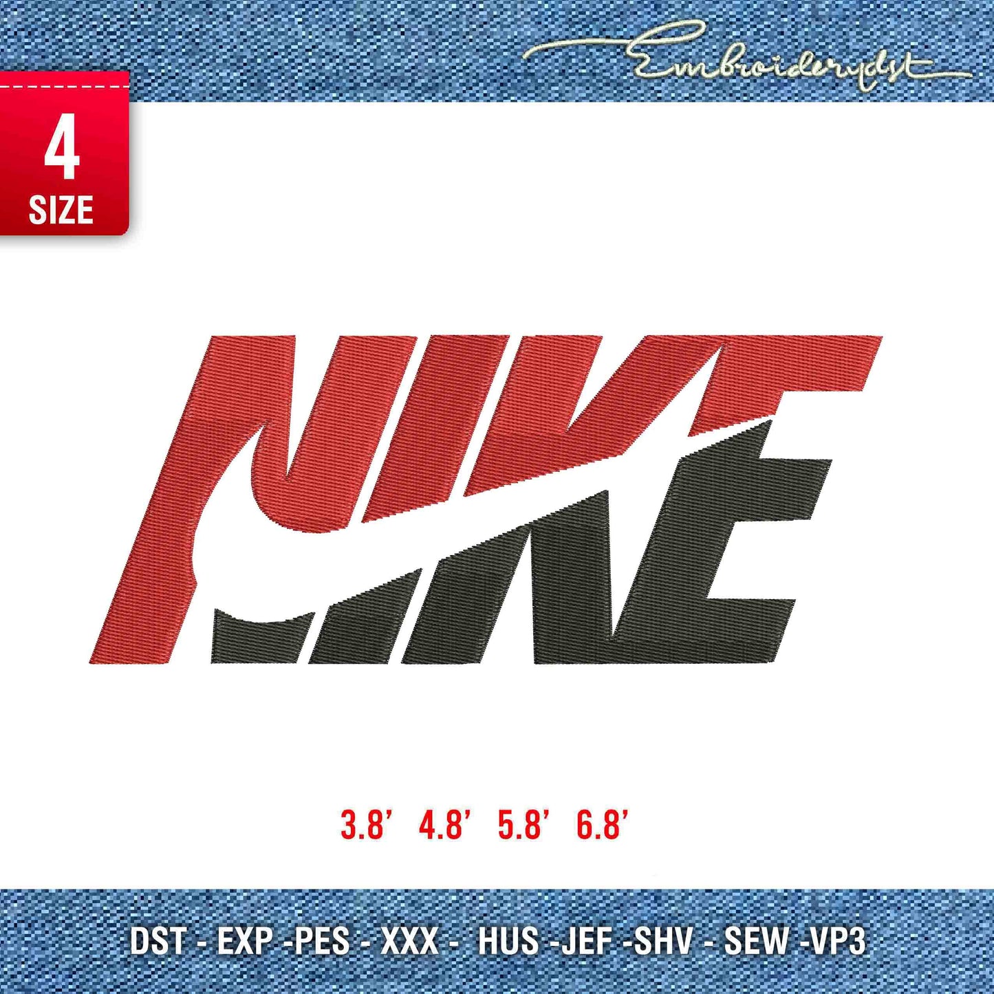 Nike split Swoosh