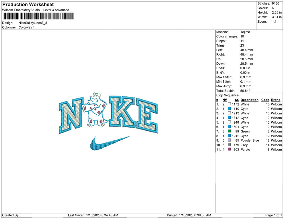 Nike Sulley Lines